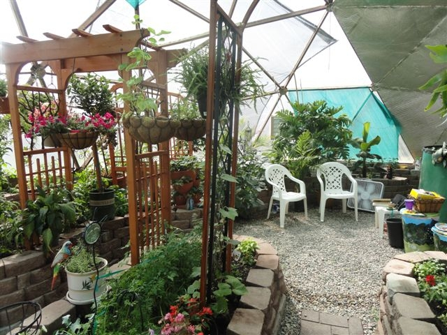 33 foot geodesic dome greenhouse