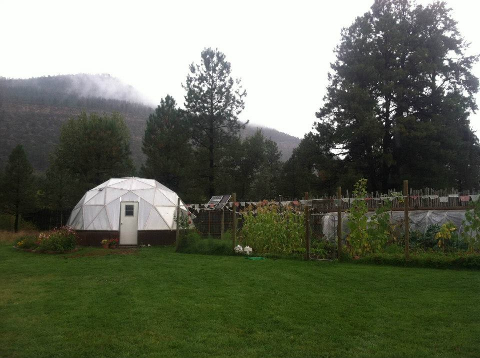 Backyard Dome Greenhouse