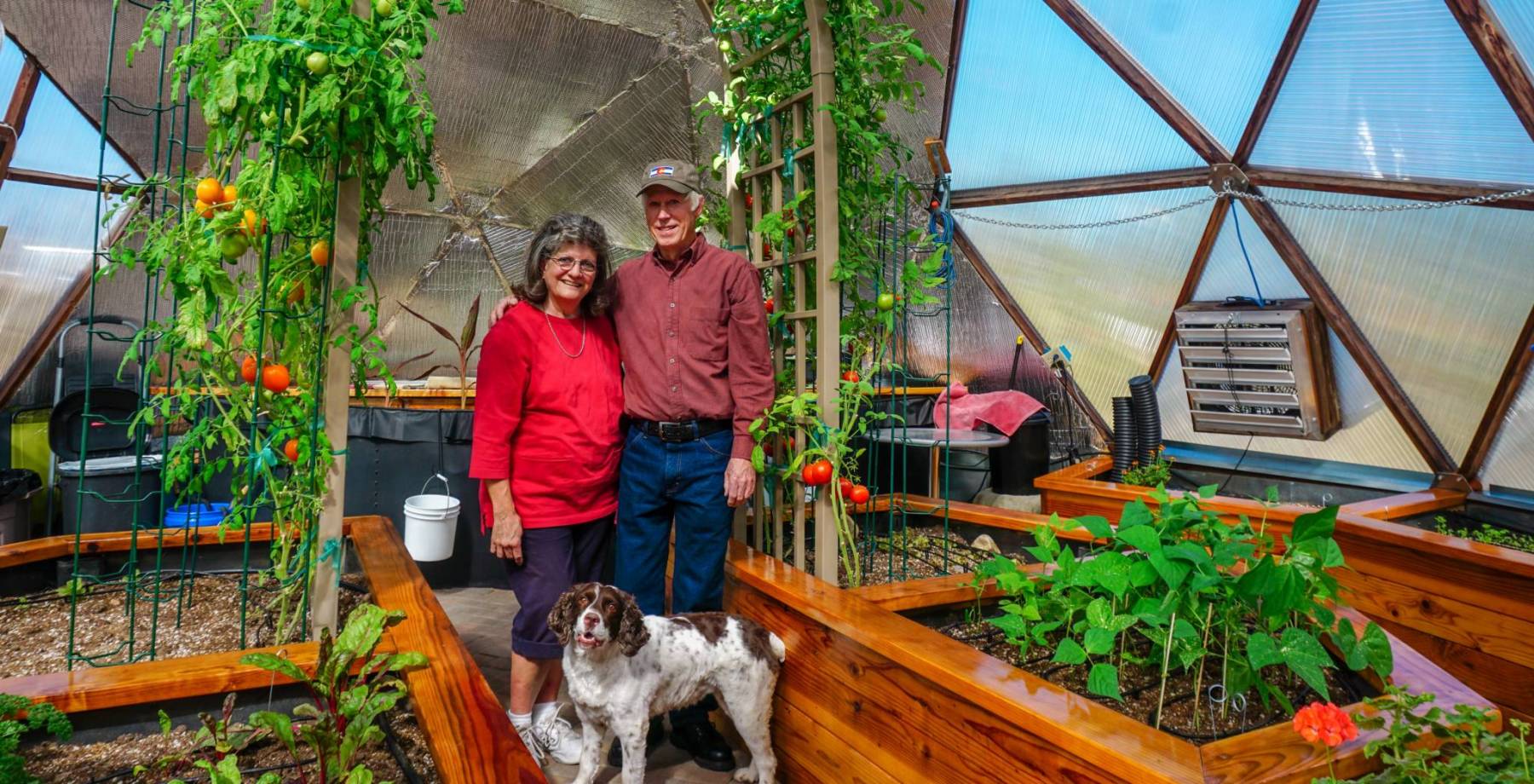 Colorado Springs Growing-Dome Greenhouse