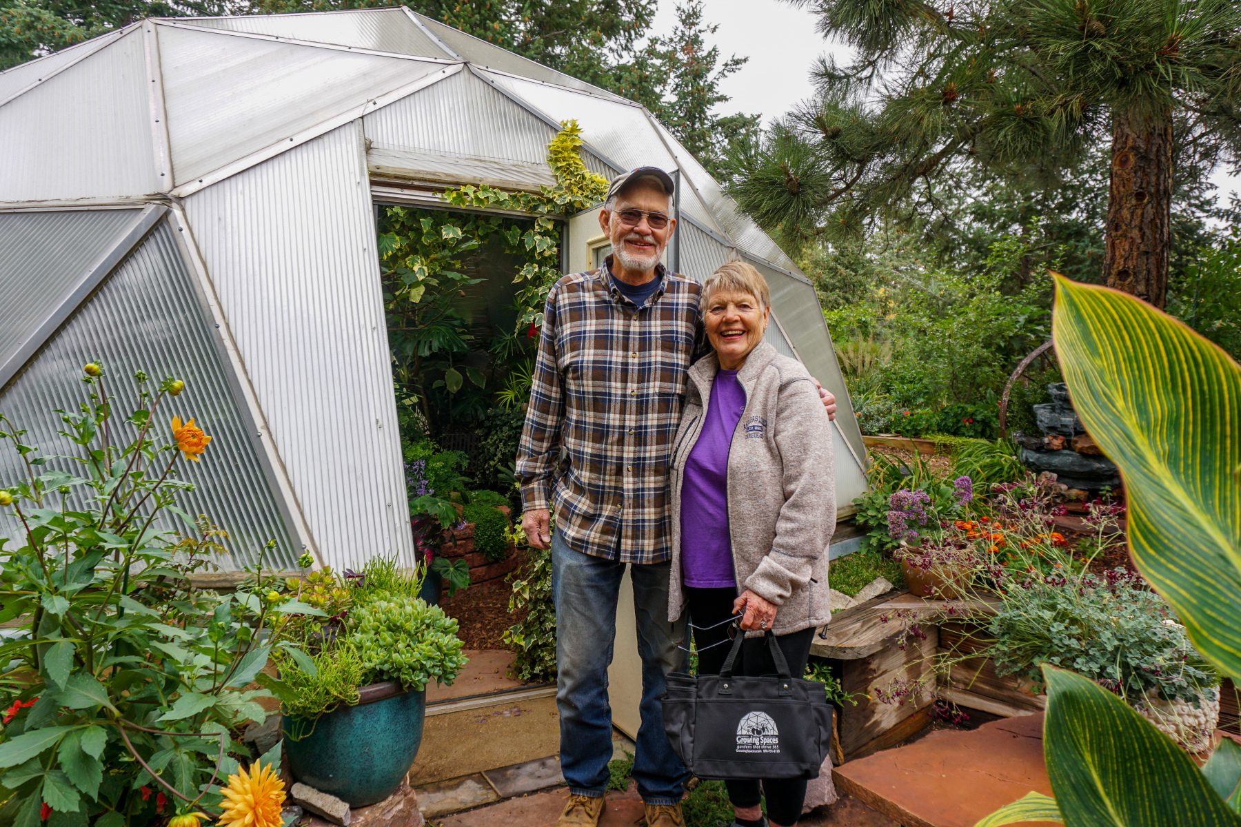 Growing Dome Greenhouse in Colorado Springs