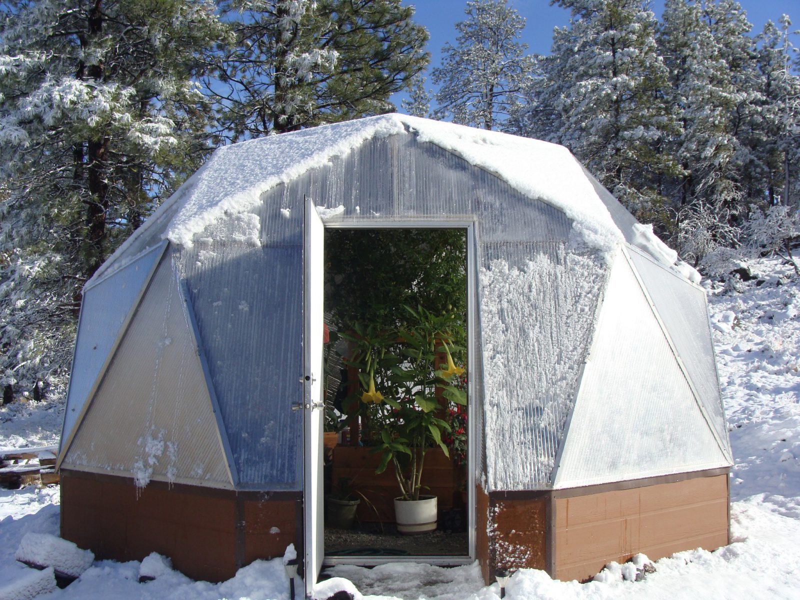 Growing-Spaces-geodesic dome greenhouse