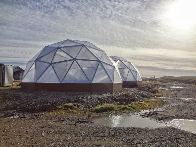 Growing Domes Greenhouses in Nikolski Alaska