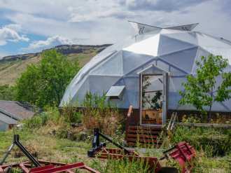42' Growing Dome Greenhouse in Golden, CO