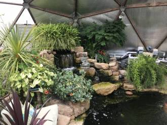 Below Ground Pond In Salida Growing Dome