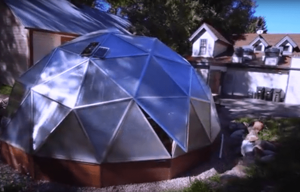 Farm to Table Geodesic Greenhouse