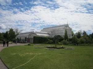 Large gothic style greenhouse in Sweden