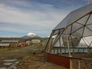 growing dome greenhouse in bering sea