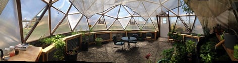 Geodesic Greenhouse Dome Shade Cloth
