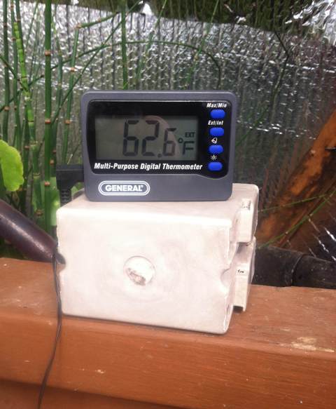 Growing Dome Thermometer