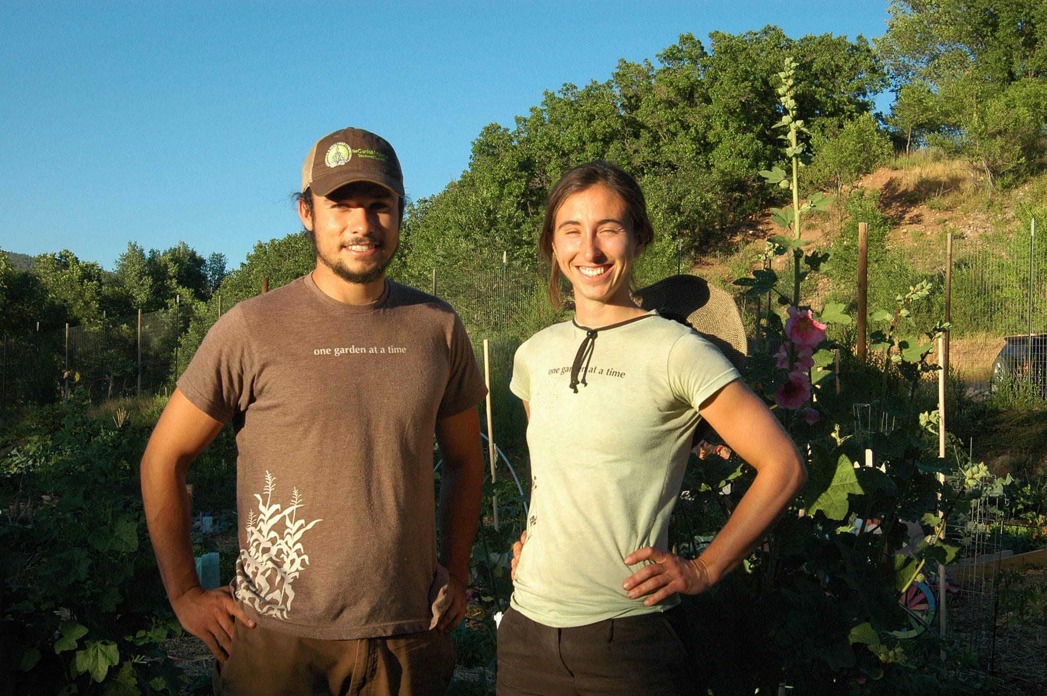 OKCG workday 07 06 2016_Caleb and Mia - Growing Spaces Greenhouses permaculture