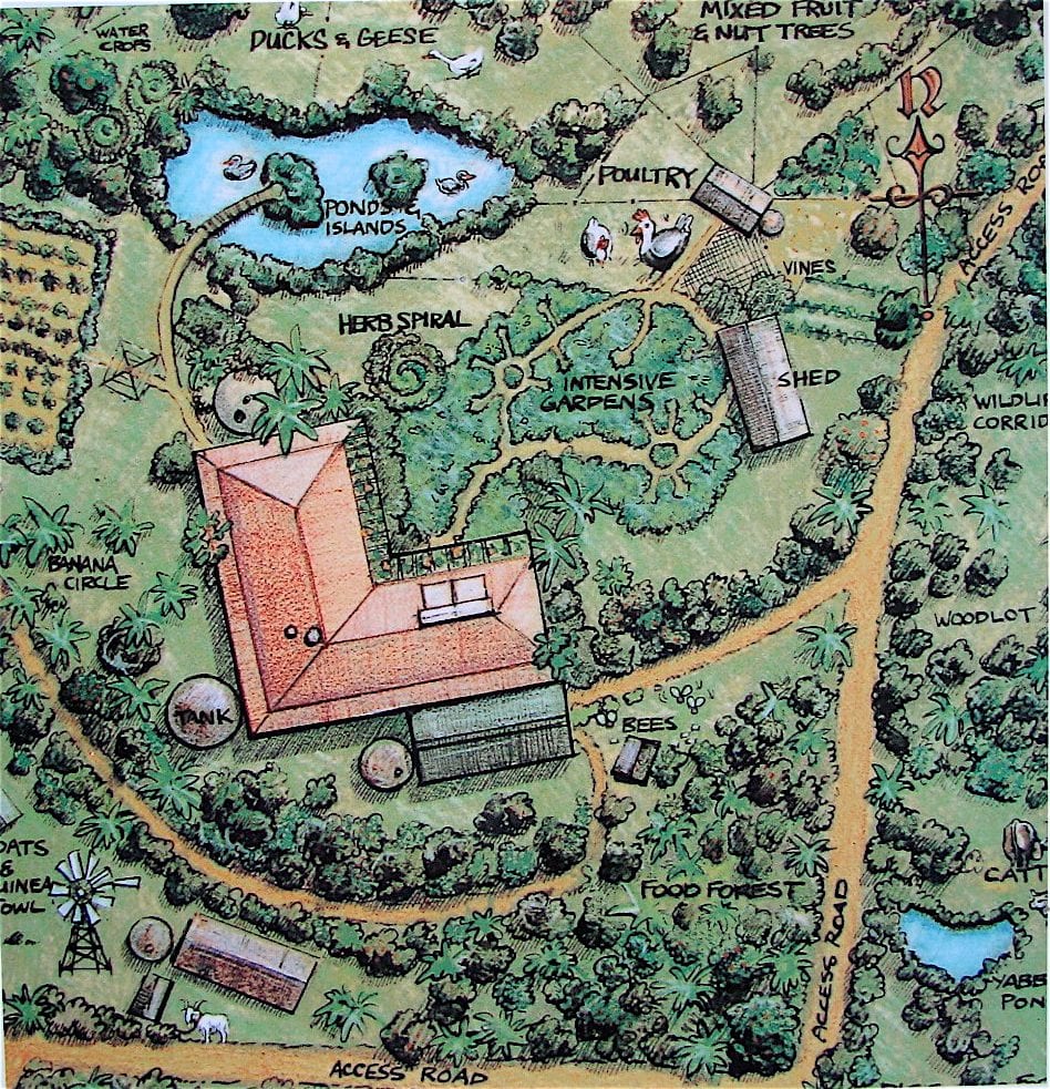 permaculture2 - Growing Spaces Greenhouses permaculture garden plan layout designs