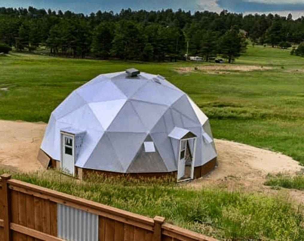33' Growing Dome Greenhouse - Growing Spaces Greenhouses Growing Dome Greenhouse 33'