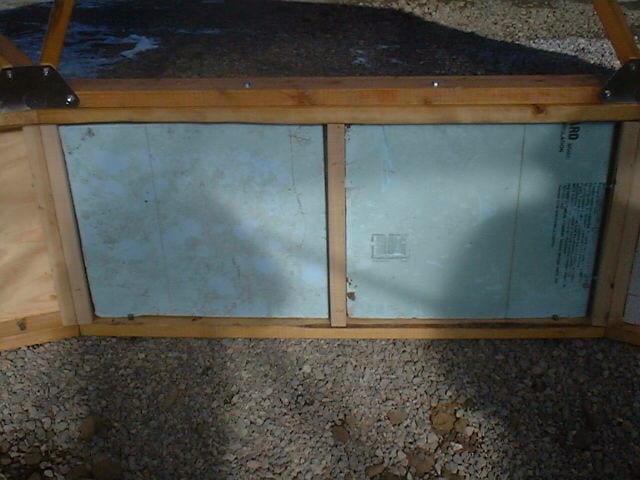 All-Weather Wood Foundation Wall Insulation - Growing Spaces Greenhouses Insulated Greenhouse 24" Foundation Wall on Geodesic Greenhouse