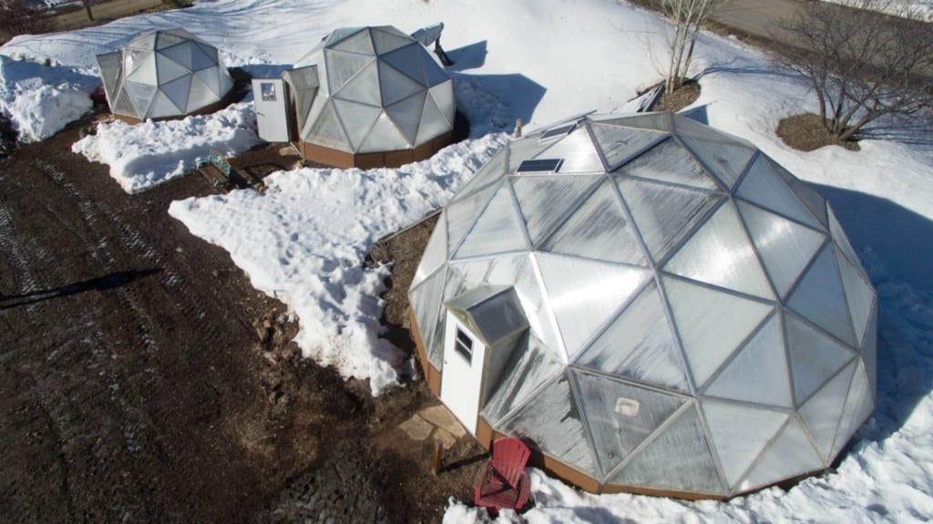 Geodesic Greenhouse Design - Growing Spaces Greenhouses Geodesic Greenhouse Design