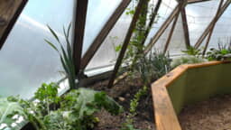 Drip Edge Flashing Greenhouse Accessories - Growing Spaces Greenhouses Drip Edge Flashing on Foundation Wall