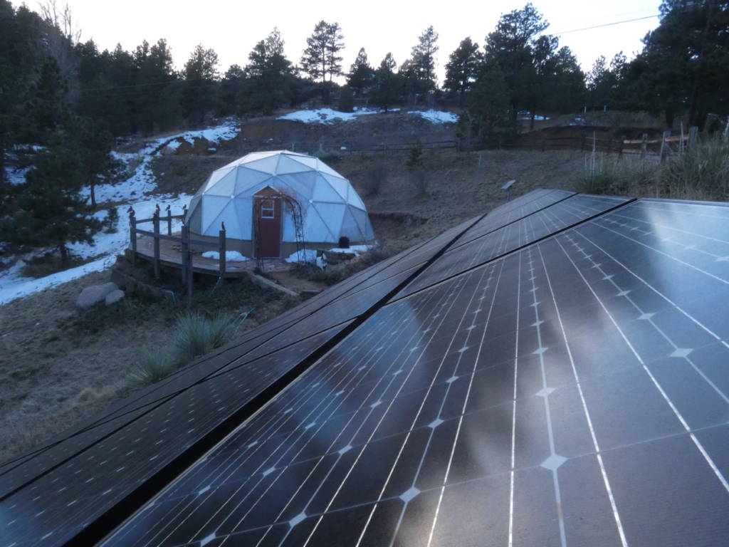 26 growing dome greenhouse in Boulder Colorado