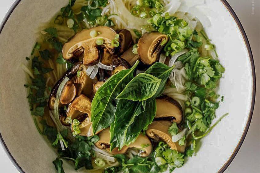 Vegan pho 3 - Growing Spaces Greenhouses Vegan Pho