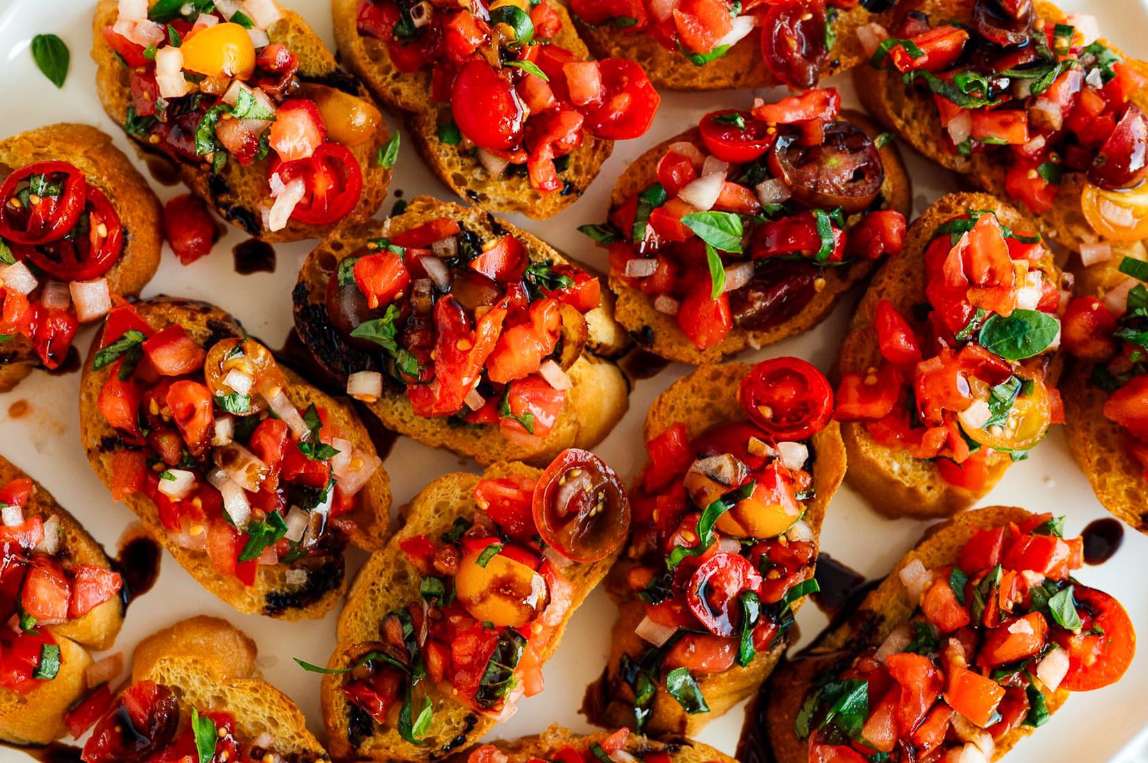 fresh tomato bruschetta