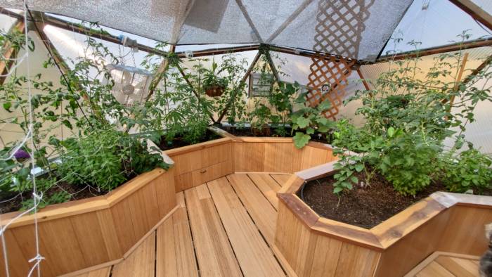 4' x 8' Greenhouse Dome for Raised Garden Bed