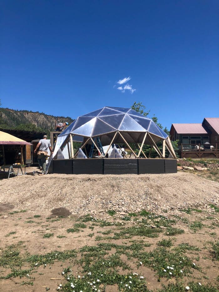 Building a backyard greenhouse