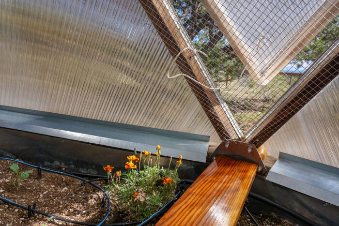 vent screen to prevent garden intruders