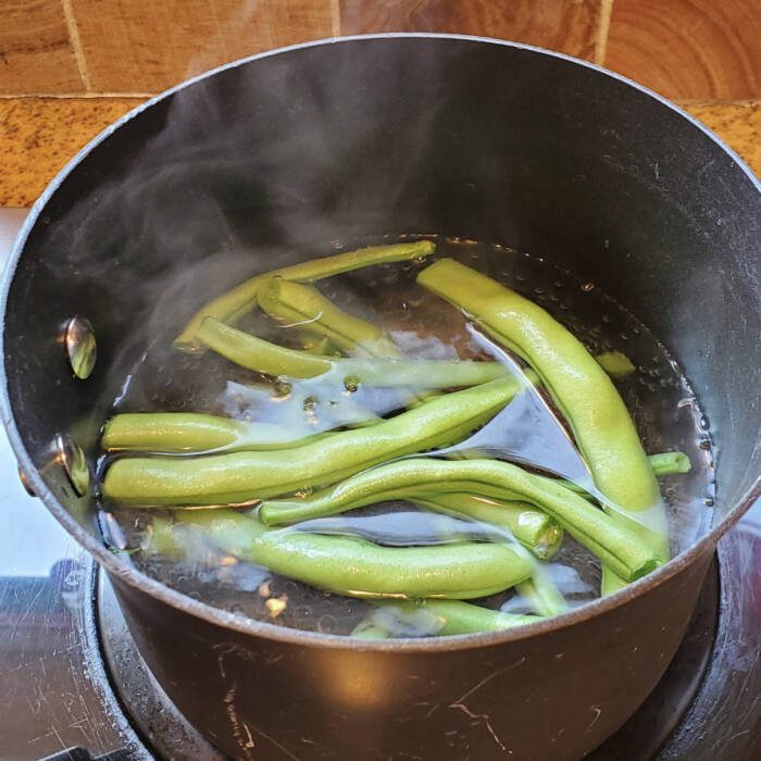 Cooking Bush Beans
