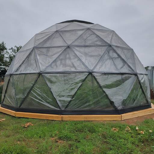 fabric dome - Growing Spaces Greenhouses Fabric Dome Greenhouse